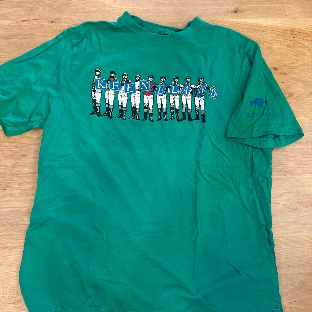Vintage Keeneland Green Graphic Tee - Short Sleeve